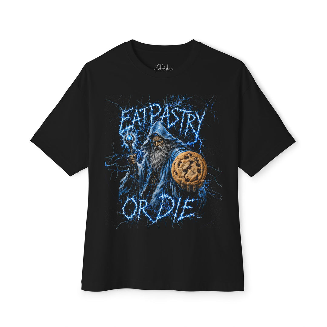 EatPastry or Die Wizard Boxy tee