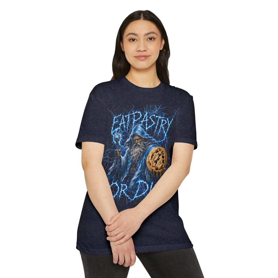 EatPastry Wizard Cookie Shirt | Dark Fantasy Metal Tee | Vegan Dessert Lover Gift | EATPASTRY OR DIE Graphic T-Shirt