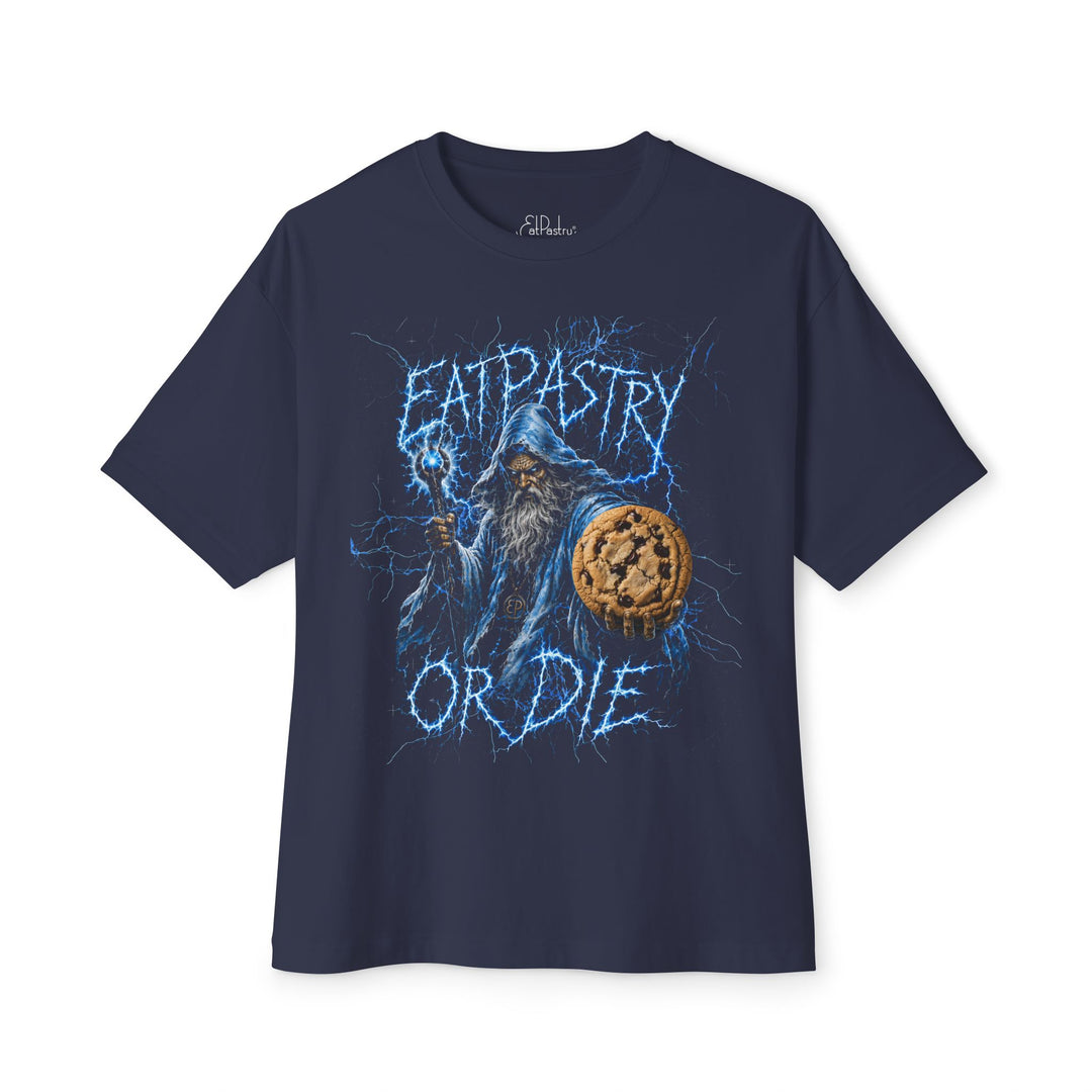 EatPastry or Die Wizard Boxy tee