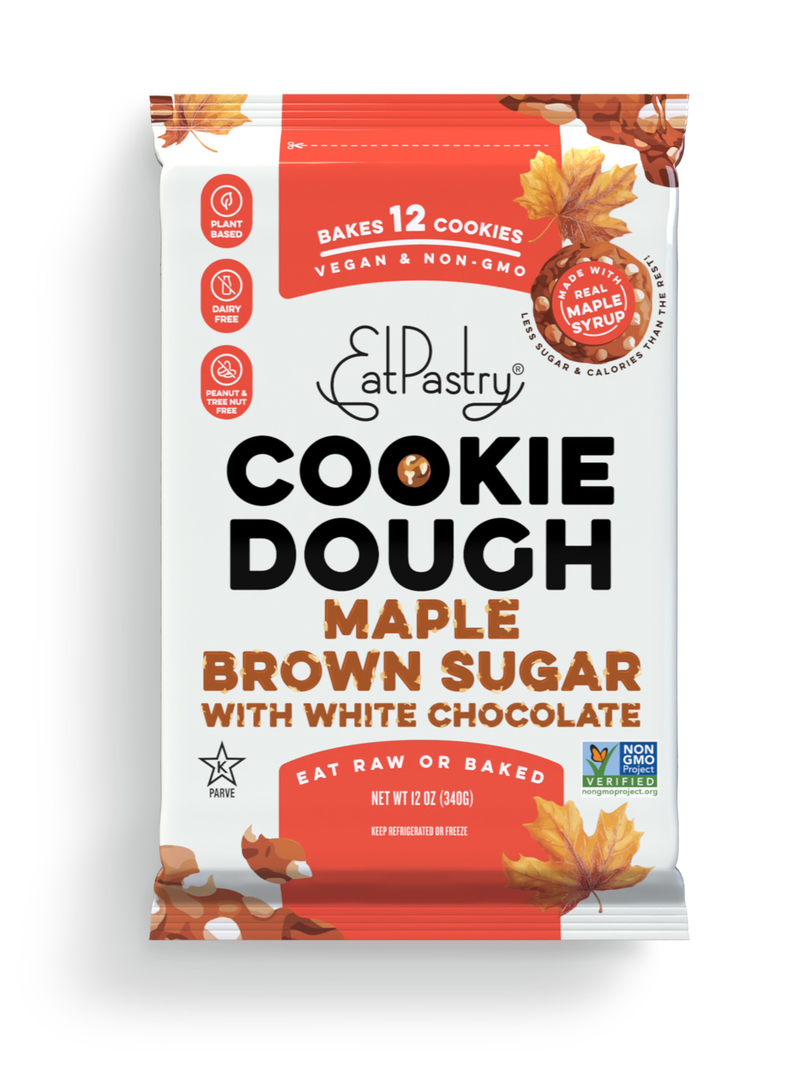 Maple Brown Sugar White Chocolate Cookie Dough