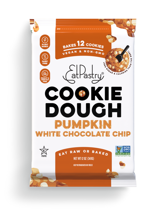 Pumpkin Spice White Chocolate Cookie Dough